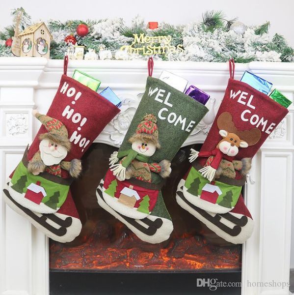 sell knitting wool christmas stocking xmas tree ornament santa candy gift bag knitted socks prop socks party pendant decorations
sell knitting wool christmas stocking xmas tree ornament santa candy gift bag knitted socks prop socks party pendant decorations