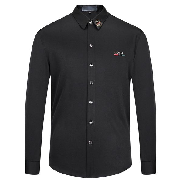 autumn/winter shirts men's alphabet t-shirts plain business shirts round neck luxury men's shirts blouses short-sleeved t-shirts wholesale
autumn/winter shirts men's alphabet t-shirts plain business shirts round neck luxury men's shirts blouses short-sleeved t-shirts wholesale