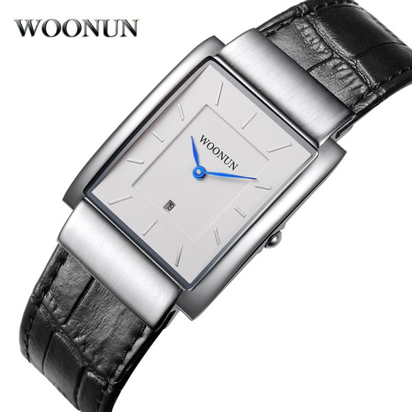 new 2018 simple men watch woonun leather strap japan quartz rectangle watches men super slim watches for, Slivery;brown
new 2018 simple men watch woonun leather strap japan quartz rectangle watches men super slim watches for, Slivery;brown