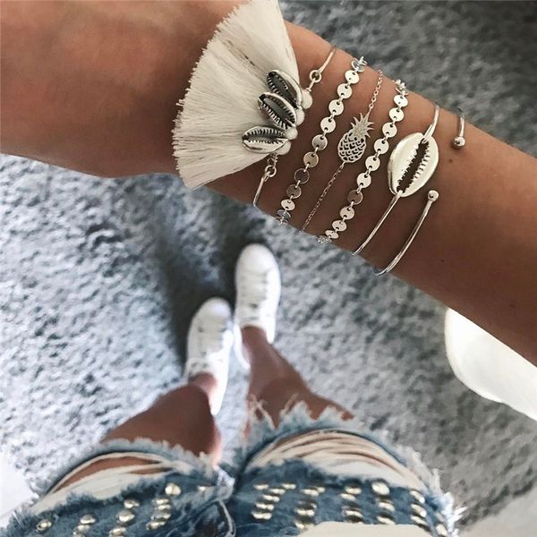 buteeluvv ethnic white tassel bracelets set fashion boho jewelry bohemian silver sequins chain shell bracelets bangles for women
buteeluvv ethnic white tassel bracelets set fashion boho jewelry bohemian silver sequins chain shell bracelets bangles for women