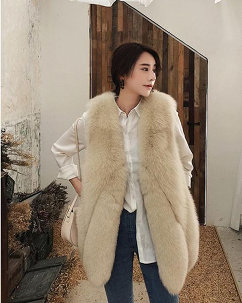 real fur vest coat winter jacket women natural fur outerwear thick warm new fashion waistwear, Black
real fur vest coat winter jacket women natural fur outerwear thick warm new fashion waistwear, Black