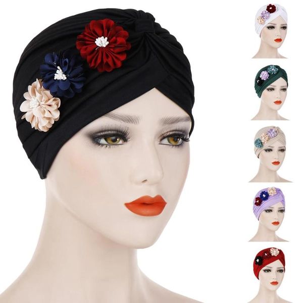 women ruffle flower hat turban india headwear muslim chemo cancer cap bonnet wrap hat pleated beanies skullies cap, Blue;gray
women ruffle flower hat turban india headwear muslim chemo cancer cap bonnet wrap hat pleated beanies skullies cap, Blue;gray