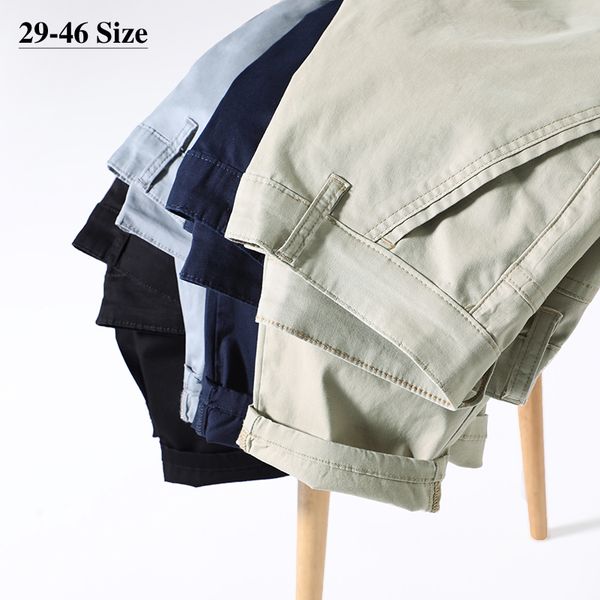 plus size 42 44 46 men's cotton casual pants new summer fashion 4-color youth streetwear ankle-length harem pants male brand, Black
plus size 42 44 46 men's cotton casual pants new summer fashion 4-color youth streetwear ankle-length harem pants male brand, Black