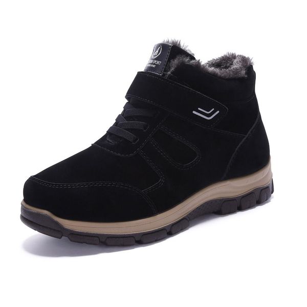 men boots men winter shoes plus size warm ankle botas hombre for leather winter boots shoes plush sneakers mens 658, Black
men boots men winter shoes plus size warm ankle botas hombre for leather winter boots shoes plush sneakers mens 658, Black