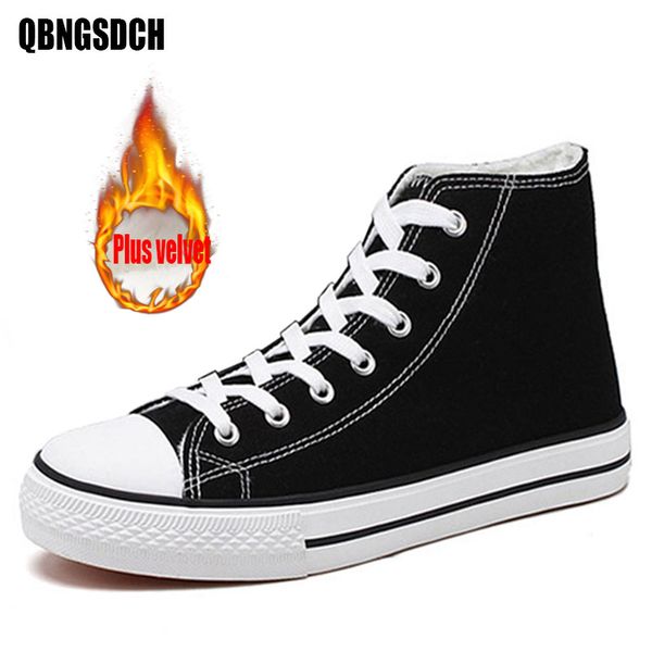 brand couple models winter cotton shoes plus velvet warm men women universal canvas shoes youth fashion sports flat, Black
brand couple models winter cotton shoes plus velvet warm men women universal canvas shoes youth fashion sports flat, Black