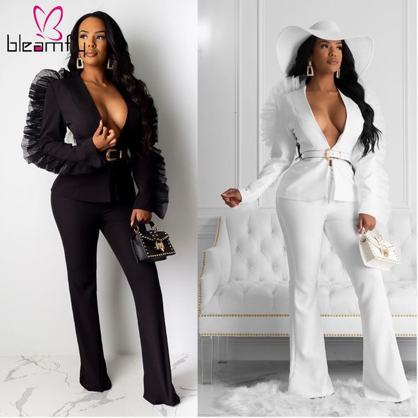 winter women's set tracksuit full sleeve mesh patchwork blazers pants suit two piece set work office lady outfit uniform 2019, White;black
winter women's set tracksuit full sleeve mesh patchwork blazers pants suit two piece set work office lady outfit uniform 2019, White;black