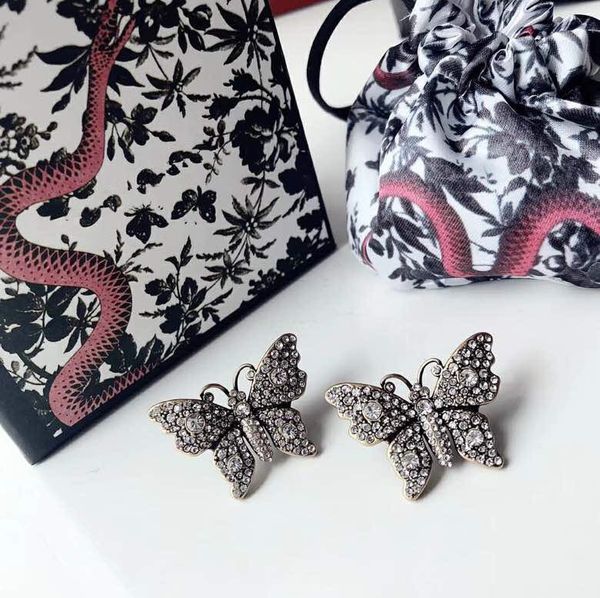 fashion-classic designer white gold full crystal butterfly charm stud earrings for women jewelry, Golden
fashion-classic designer white gold full crystal butterfly charm stud earrings for women jewelry, Golden