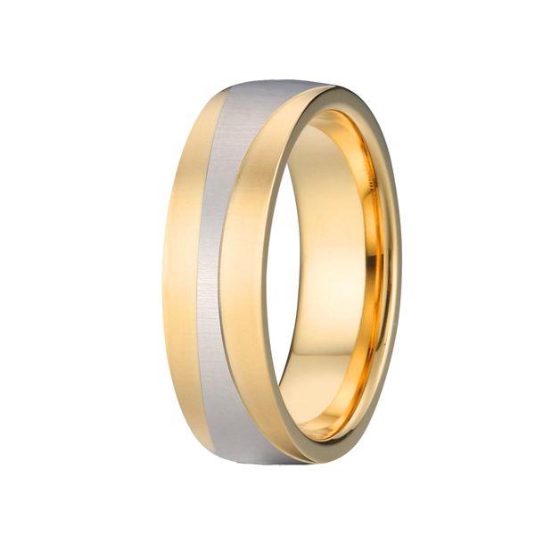 fashion bicolor stainless steel ring wedding bands gift for boyfriend mens rings, Slivery;golden
fashion bicolor stainless steel ring wedding bands gift for boyfriend mens rings, Slivery;golden