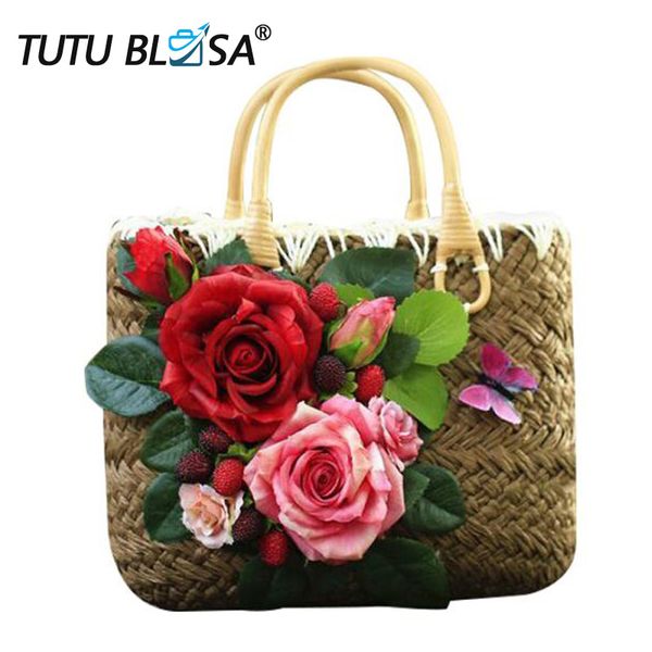 summer straw bags for women 2018 luxury flowers handmade woven beach bag travel women's handbags bolsa feminia y190620
summer straw bags for women 2018 luxury flowers handmade woven beach bag travel women's handbags bolsa feminia y190620