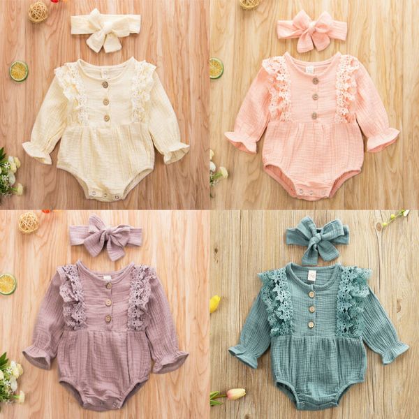autumn lace long sleeve bodysuit for kids clothes girls warm infant jumpsuit bodysuit soild clothes outfit, White
autumn lace long sleeve bodysuit for kids clothes girls warm infant jumpsuit bodysuit soild clothes outfit, White