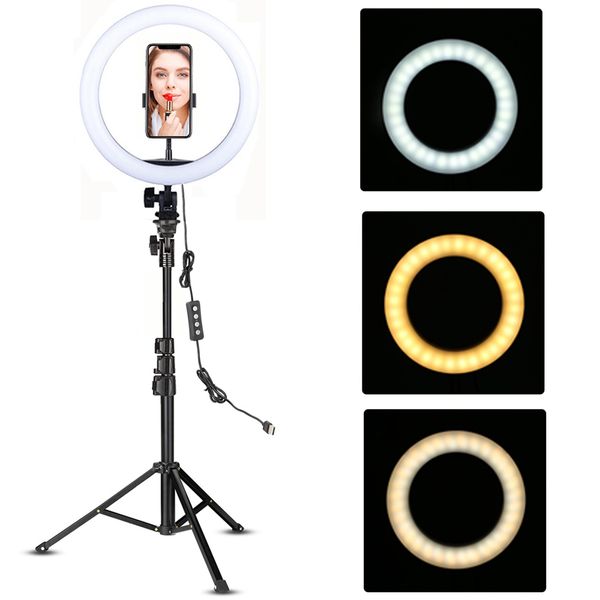 Youtube макияж Video Live съемки LED Ring Light Ring лампа 10 дюймов с держателем телефона штатив Стенд селфи Ringlight круг Tikok лампы
Youtube макияж Video Live съемки LED Ring Light Ring лампа 10 дюймов с держателем телефона штатив Стенд селфи Ringlight круг Tikok лампы