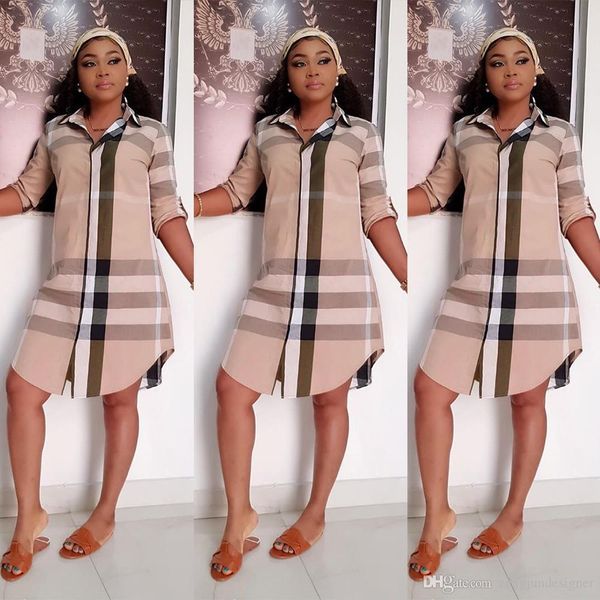 womens summer designer shirt dresses plaid stripe lapel neck long sleeve female clothing ol style fashion casual apparel, Black;gray
womens summer designer shirt dresses plaid stripe lapel neck long sleeve female clothing ol style fashion casual apparel, Black;gray