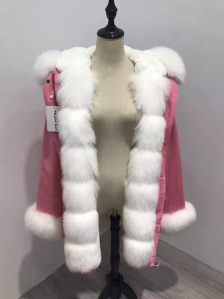 white fox fur threshold collar mukla furs brand white fox and rabbit fur lining pink long parkas women winter coats germany, Black
white fox fur threshold collar mukla furs brand white fox and rabbit fur lining pink long parkas women winter coats germany, Black