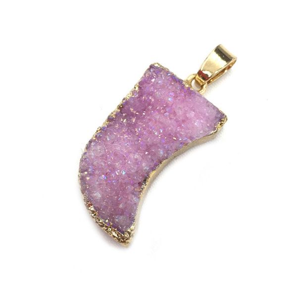 10 pcs gold plated geometric shape crystal dyed many colors pendant for gift unique design jewelry, Silver
10 pcs gold plated geometric shape crystal dyed many colors pendant for gift unique design jewelry, Silver