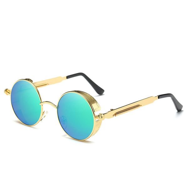 

round retro polaroid sunglasses driving polarized glasses men women steampunk