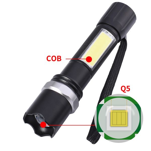 mini flashlight led q5 unique products cob torch rotary zoomable high power super bright lamp 3 modes usb rechargeable
mini flashlight led q5 unique products cob torch rotary zoomable high power super bright lamp 3 modes usb rechargeable