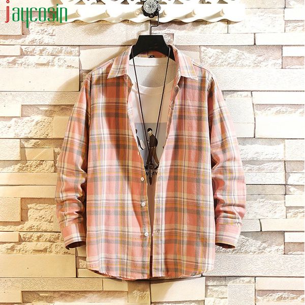 men vintage plaid print dress shirt new long sleeve casual plus size beach shirt loose lapel button fashion mens clothing, White;black
men vintage plaid print dress shirt new long sleeve casual plus size beach shirt loose lapel button fashion mens clothing, White;black