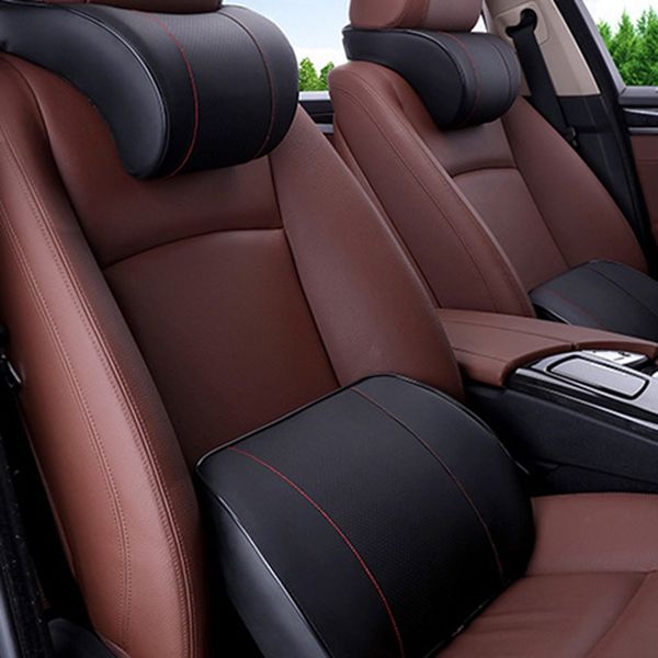 car lumbar support leather car neck pillow 3d memory foam rest seat headrest cushion universal warm breathable accessories
car lumbar support leather car neck pillow 3d memory foam rest seat headrest cushion universal warm breathable accessories