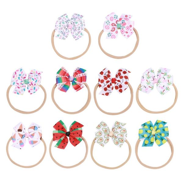 new baby girls bows headband 10pcs/set stretchy nylon headbands for girls cute prints bows headband set kids hair accessories, Slivery;white
new baby girls bows headband 10pcs/set stretchy nylon headbands for girls cute prints bows headband set kids hair accessories, Slivery;white