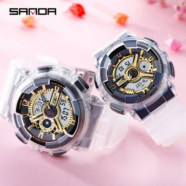 fashion couple watch 30m waterproof sports watch transparent strap digital couple women erkek kol saati pareja 2019, Slivery;brown
fashion couple watch 30m waterproof sports watch transparent strap digital couple women erkek kol saati pareja 2019, Slivery;brown