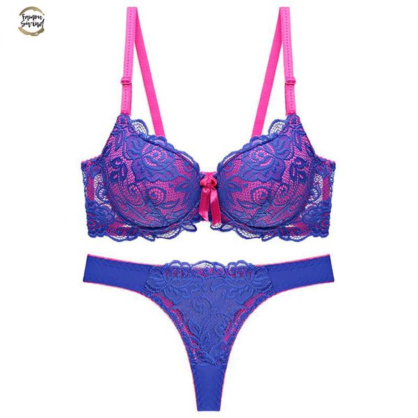 new 2019 lace women bra set thong hollow out underwear panty set intimante bra brief lingerie set, Red;black
new 2019 lace women bra set thong hollow out underwear panty set intimante bra brief lingerie set, Red;black
