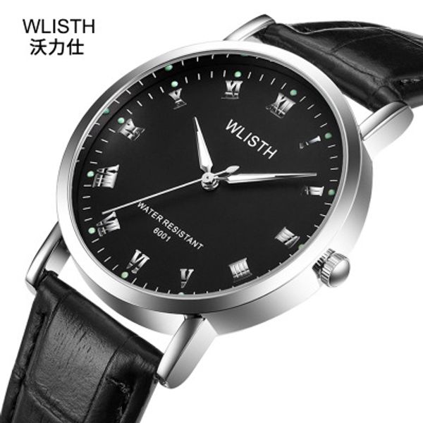 men watch wlisth fashion business steel simple watches calendar luminous quartz wristwatch relogio masculino, Slivery;brown
men watch wlisth fashion business steel simple watches calendar luminous quartz wristwatch relogio masculino, Slivery;brown