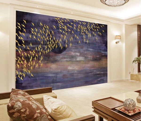 beautiful scenery wallpapers new chinese style abstract golden flying bird art tv background wall
beautiful scenery wallpapers new chinese style abstract golden flying bird art tv background wall