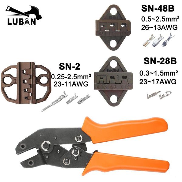 crimping pliers jaw (jaw width 6mm pliers 190mm) for tab 2.8 4.8 6.3 c3 xh2.54 3.96 2510 plug spring sn-48b sn-28b sn-2
crimping pliers jaw (jaw width 6mm pliers 190mm) for tab 2.8 4.8 6.3 c3 xh2.54 3.96 2510 plug spring sn-48b sn-28b sn-2