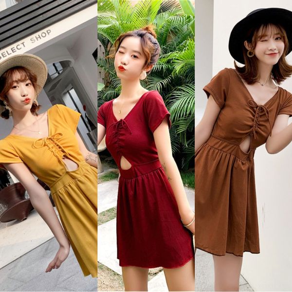 2020 conjoined boxer female slim belly-covering small chest gathering short-sleeved swimsuit spring swimsuit, Black
2020 conjoined boxer female slim belly-covering small chest gathering short-sleeved swimsuit spring swimsuit, Black