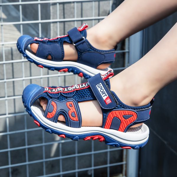new kids shoes closed toe toddler boys letters sandals orthopedic sport pu leather baby boys beach sandals shoes, Black;red
new kids shoes closed toe toddler boys letters sandals orthopedic sport pu leather baby boys beach sandals shoes, Black;red
