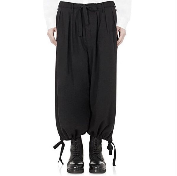new 27-44 2018 men's clothing gd hair stylist fashion catwalk street lantern pants loose casual pants plus size costumes, Black
new 27-44 2018 men's clothing gd hair stylist fashion catwalk street lantern pants loose casual pants plus size costumes, Black