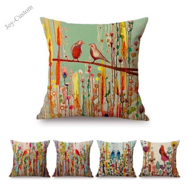 green grass watercolor colorful floral birds painting art decoration home sofa throw pillow case european linen cushion cover
green grass watercolor colorful floral birds painting art decoration home sofa throw pillow case european linen cushion cover