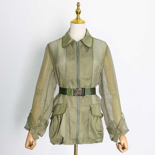hollow out solid jacket for women lapel collar long sleeve high waist with sashes coat female fashion 2020 clothing, Black;brown
hollow out solid jacket for women lapel collar long sleeve high waist with sashes coat female fashion 2020 clothing, Black;brown