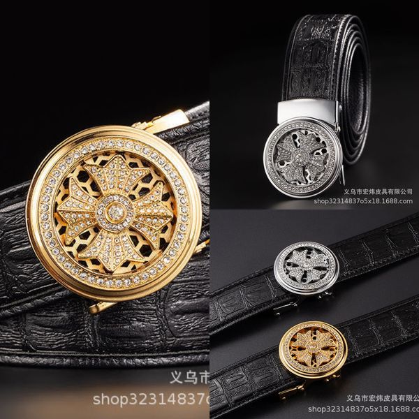 men's genuine leather men's automatic rotary buckle time-running crocodile pattern two-layer genuine leather belt belt belt, Black;brown
men's genuine leather men's automatic rotary buckle time-running crocodile pattern two-layer genuine leather belt belt belt, Black;brown