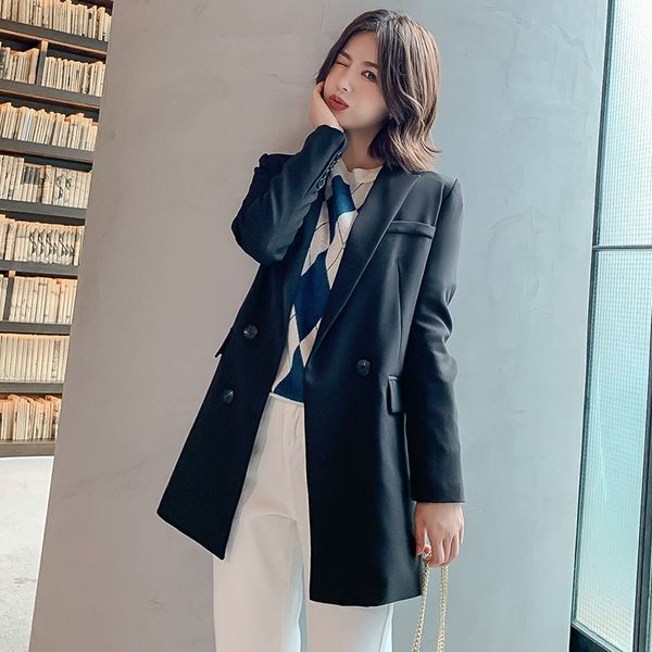 spring new korean version of net red small suit jacket womens loose-fit-style casual fashion solid color suit, White;black
spring new korean version of net red small suit jacket womens loose-fit-style casual fashion solid color suit, White;black