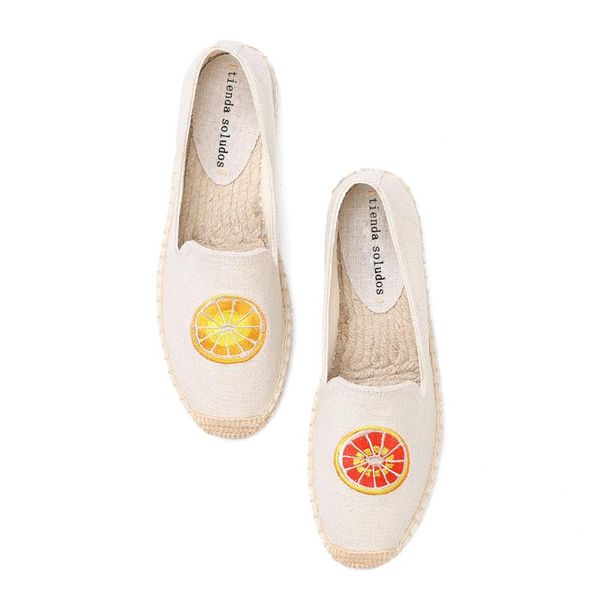 tienda soludos espadrilles for women flat, Black