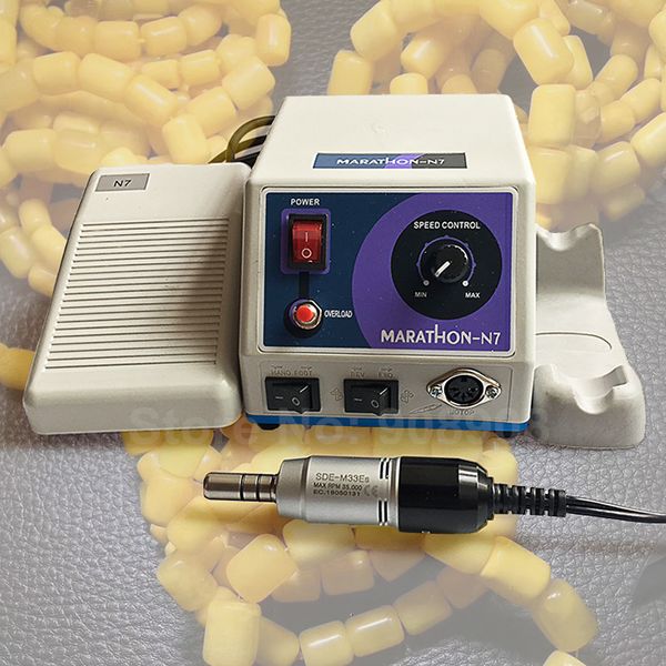 marathon micro-motor polishing polisher n7 hand grinder power engine with 35k rpm sde-m33es e-type motor drill for dental, hobby
marathon micro-motor polishing polisher n7 hand grinder power engine with 35k rpm sde-m33es e-type motor drill for dental, hobby