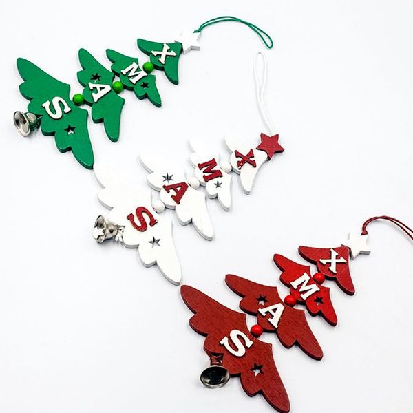 creative colorful wooden christmas letter bell tag ornament xmas tree pendant party home christmas party decorations
creative colorful wooden christmas letter bell tag ornament xmas tree pendant party home christmas party decorations