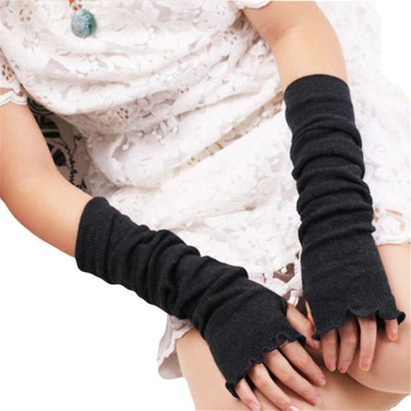 women' fingerless gloves without fingers warm winter overlength sleeve lotus leaf gloves mittens luvas de inverno guantes muje, Blue;gray
women' fingerless gloves without fingers warm winter overlength sleeve lotus leaf gloves mittens luvas de inverno guantes muje, Blue;gray
