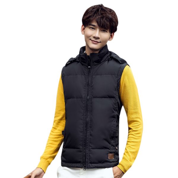 2019 autumn winter mens down vests hooded fashion sleeveless jackets male duck down vests men thicken waistcoats plus size 5xl, Black;white
2019 autumn winter mens down vests hooded fashion sleeveless jackets male duck down vests men thicken waistcoats plus size 5xl, Black;white