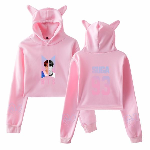 wholesale in stock service clothing oem fashion girls crop hoodies with cat ear hooded ypf212, Black
wholesale in stock service clothing oem fashion girls crop hoodies with cat ear hooded ypf212, Black