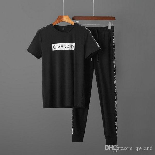 spring and summer 2020 new leisure suit men's round neck short sleeve t-shirt bottomed straight tube seven point pants men's two p, Gray
spring and summer 2020 new leisure suit men's round neck short sleeve t-shirt bottomed straight tube seven point pants men's two p, Gray