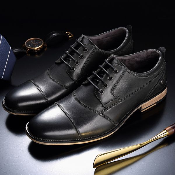 brand men shoes oxfords british style men genuine leather dress shoes business formal shoes men flats plus size 50, Black
brand men shoes oxfords british style men genuine leather dress shoes business formal shoes men flats plus size 50, Black