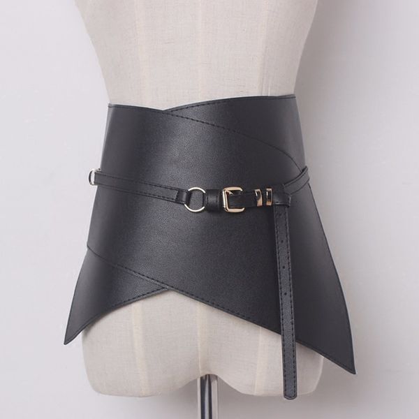 twotwinstyle woman ultra wide adjustable slim body corset belt black leather retro design comfortable belts womens harness, Black;brown
twotwinstyle woman ultra wide adjustable slim body corset belt black leather retro design comfortable belts womens harness, Black;brown