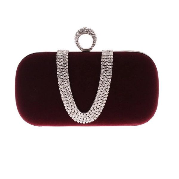 fashion velet rhinestones evening bag wedding purse finger ring diamonds chain shoulder handbags crystal evening bag party
fashion velet rhinestones evening bag wedding purse finger ring diamonds chain shoulder handbags crystal evening bag party