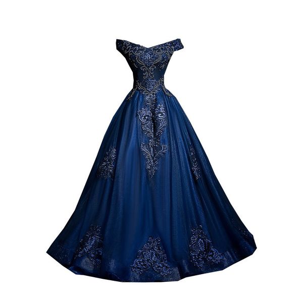 exquisite scoop a-line prom dress lace with capped sleeve applique prom evening dress dark blue floor length beaded gown evening dress, Black
exquisite scoop a-line prom dress lace with capped sleeve applique prom evening dress dark blue floor length beaded gown evening dress, Black