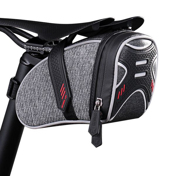 portable bicycle bag bike waterproof storage saddle bag bicycle tail bags rear cycling accessories