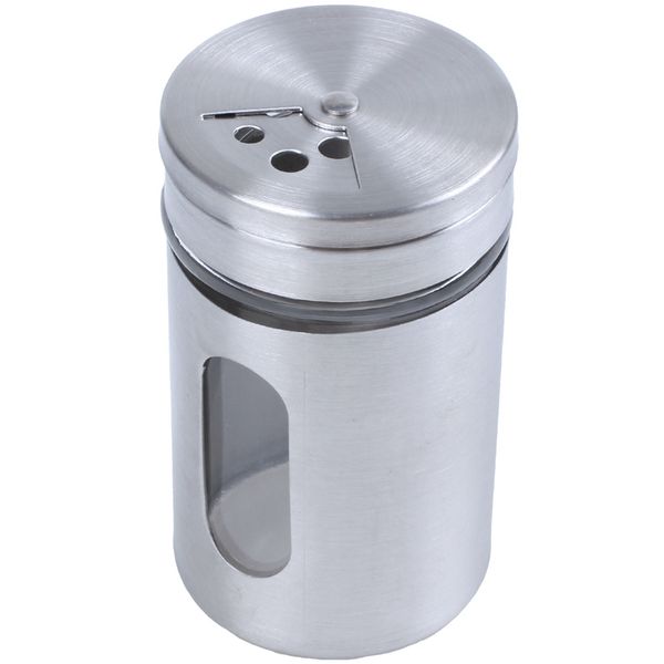 new stainless steel flour sifter cup baking sugar salt pepper herb shaker jar toothpick storage bottle
new stainless steel flour sifter cup baking sugar salt pepper herb shaker jar toothpick storage bottle