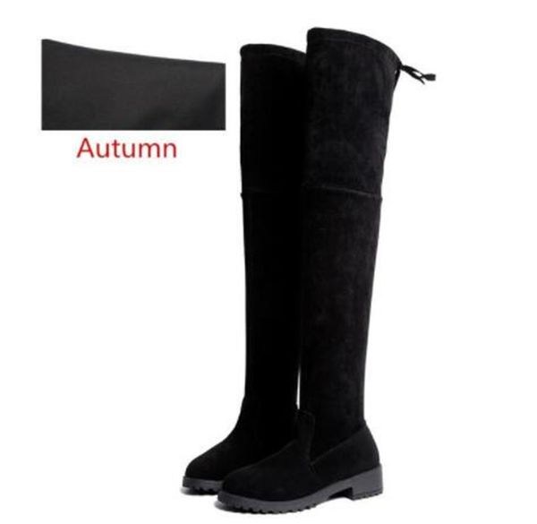 winter over the knee boots women stretch fabric thigh high woman shoes long boots feminina, Black
winter over the knee boots women stretch fabric thigh high woman shoes long boots feminina, Black