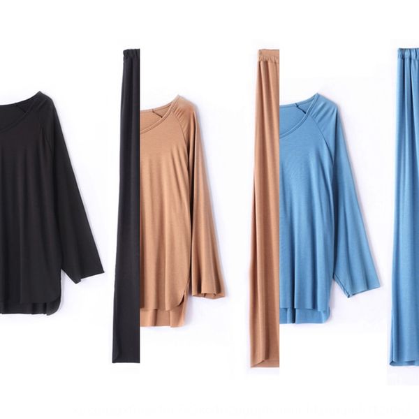2020 season long sleeve suit female traceless casual cut can wear pajamas pajamas outside home clothes large size 200 jin, Blue;red
2020 season long sleeve suit female traceless casual cut can wear pajamas pajamas outside home clothes large size 200 jin, Blue;red